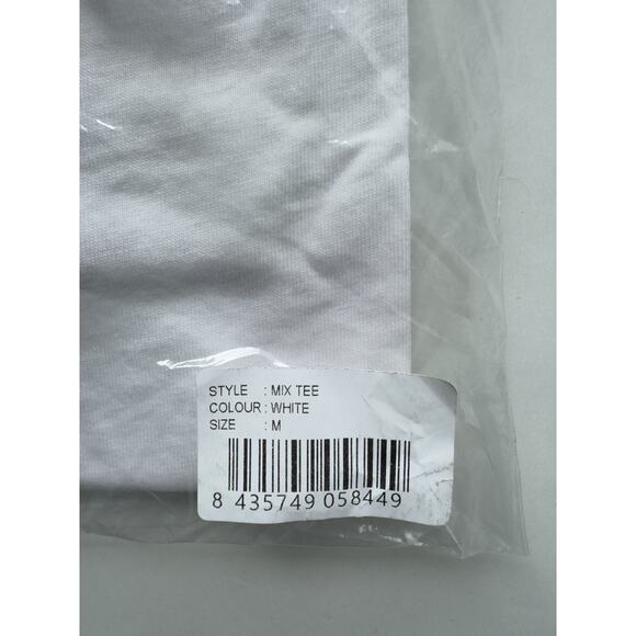 Cold Culture Unisex oversized Mix T shirt White Medium - Picture 4 of 4